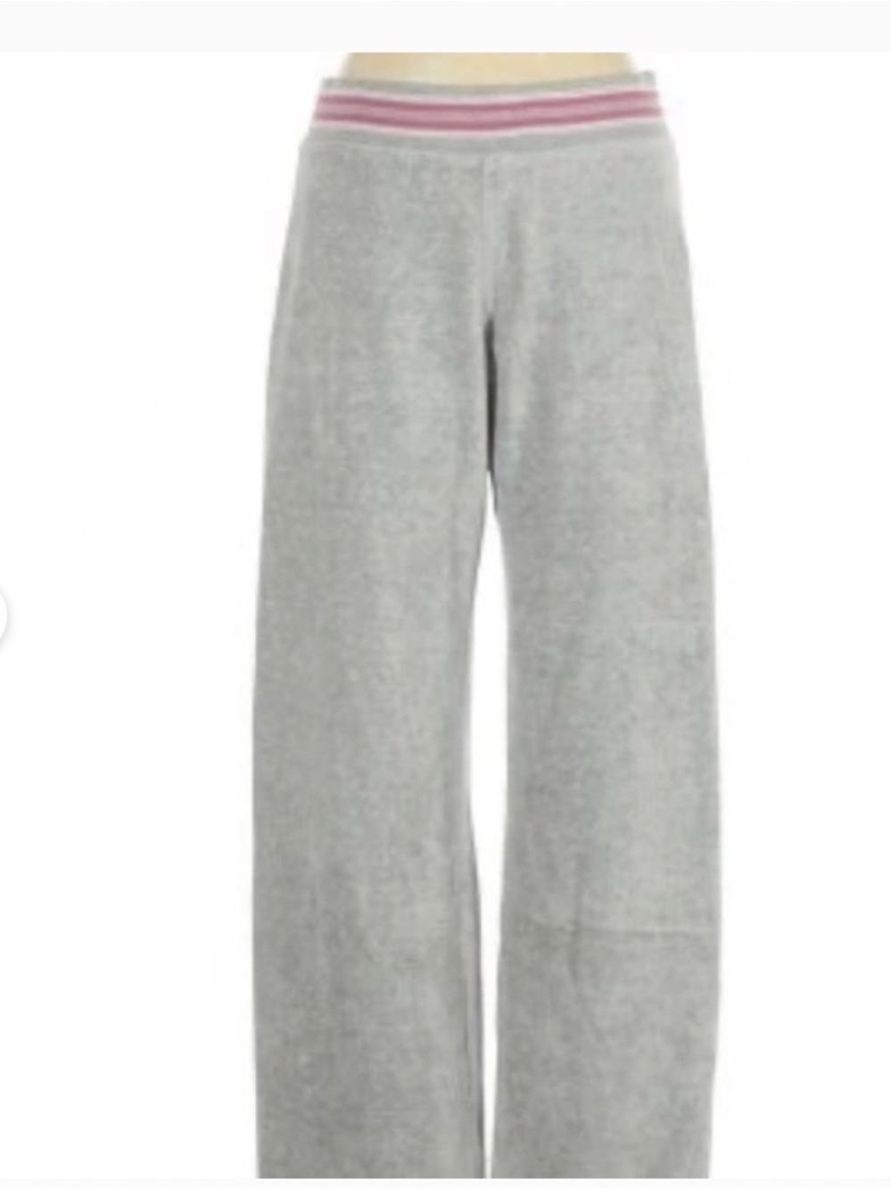 GAP STRETCH Gray Velour Jogger / Lounge Pants